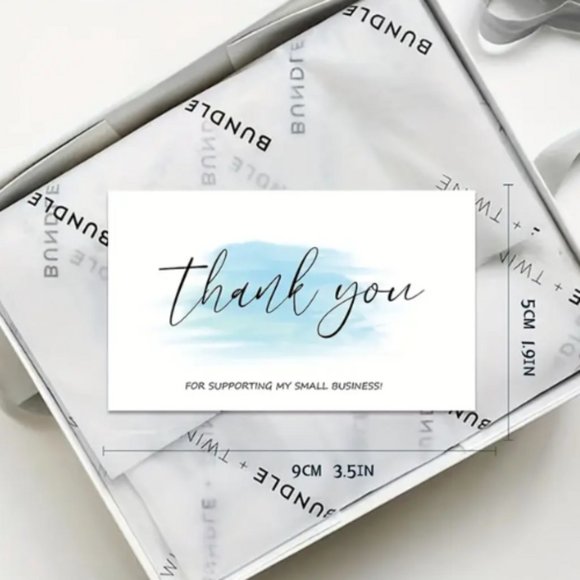 100 Thank you Cards - Picture 7 of 7